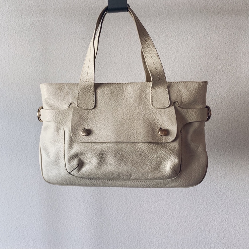 Lancel Cream White Handbag